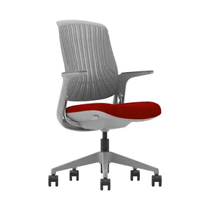Heim-Büro-Stuhl mit Schwenkfunktion stilvolles modernes Design komfortable Netz-Geschäftsführende Rückenstütze für Freizeit- und Heimgebrauch