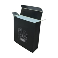 Empaque de Producto Tecnológico Premium, Caja de Cartón Resistente para Auriculares Bluetooth, Empaque para Cabezales de Carga