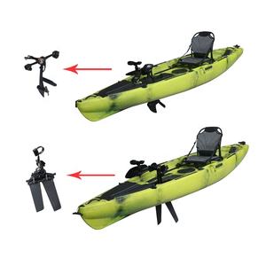 Bote de Remo Vicking de 12 pies para una Persona, con Motor <span class=keywords><strong>El</strong></span>éctrico para Kayak, Material HDPE, para Paseos Oceánicos, con Doble Pedal - Product Image 2