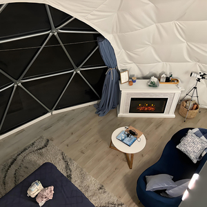 Glamping <b>Dome</b> Luxury Outdoor Four Season Geodesic Greenhouse <b>Igloo</b> Tent for Hospitality YT-HH-069 Geodesic <b>Dome</b> Tent YT-HH-069 Y - Product Image 6