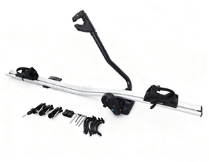 Portabiciclette da tetto in alluminio per auto portabiciclette con Design intelligente inclinabile facile da installare - Product Image 3