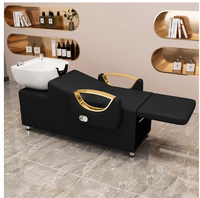 SW Beauty Lit de lavage et de massage confortable pour salon de coiffure et spa capillaire, avec bac, en promotion