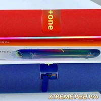 Barre de son portable P22 Pro pour 5.3 haut-parleurs, double haut-parleur haute puissance, lumière RGB, véritable stéréo, basses profondes, étanche IPX4