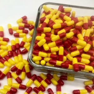 Đầy Màu sắc rỗng vỏ kích thước 0 viên nang rỗng viên nang ngọc trai Halal GMP chứng nhận yuexi thương hiệu - Product Image 3