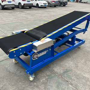 Hızlı Tahıl, Çimento, Kum Konteyner Kamyon Yükleme için Bölümlü ve Mobil Sistemli Lianxin Hidrolik Yük Konveyörü - Product Image 3
