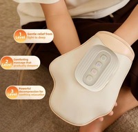 Appareil de massage portable intelligent à compression thermique pour les doigts, avec pétrissage relaxant, rechargeable, pour usage quotidien