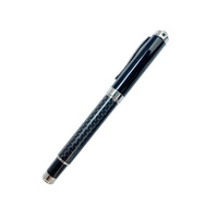 Stylo bille pas cher à motif fibre de carbone pour cadeau de mariage, stylo signature, accessoires de bureau et scolaires