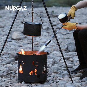 Encendedor de Llama Extensible NURGAZ, Portátil, para Exteriores, de Mano, para Acampar, de Metal, de Largo Alcance - Product Image 2