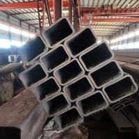Rollgeformtes Rechteckrohr API ASTM A106 140*80*10mm (5,5*3,2*0,4 Zoll) für Stahlbau-Ingenieurwesen Maßgefertigte Größe