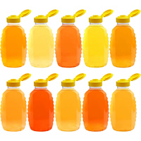 Bouteilles d'emballage en plastique pour sauces, bouteilles de ketchup, de miel et autres sauces piquantes en plastique à presser