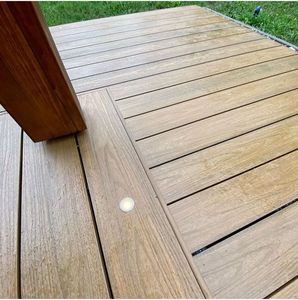 Dễ dàng bấm vào chống trượt rỗng co-đùn WPC decking tầng nhà sản xuất hiên ngoài trời Patio - Product Image 6