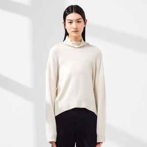 Nuovo Maglione a Collo Alto Invernale 2026 in 100% <span class=keywords><strong>Lana</strong></span> Merino Superfine per Donna - Product Image 2