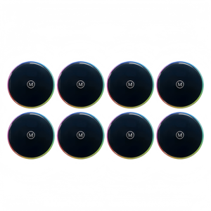 Panneaux de commande en acrylique découpés CNC pour lampe à ongles OEM, panneaux en plastique à encoches, feuilles plastiques, étiquettes imprimées en soie vernies, étiquettes de type - Product Image 4