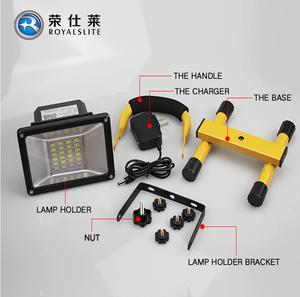 Nouveau projecteur LED rechargeable 10W, projecteur LED <span class=keywords><strong>Powerfix</strong></span> Royalslite, projecteur LED IP65 pour le camping - Product Image 5