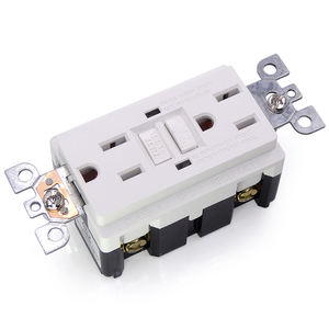 Doreen — <span class=keywords><strong>Plug</strong></span> électrique 125 v, récepteur, indicateur de 15 Amp, sortie GFCI, prise avec plaque murale lumineuse LED et vis inclus - Product Image 3
