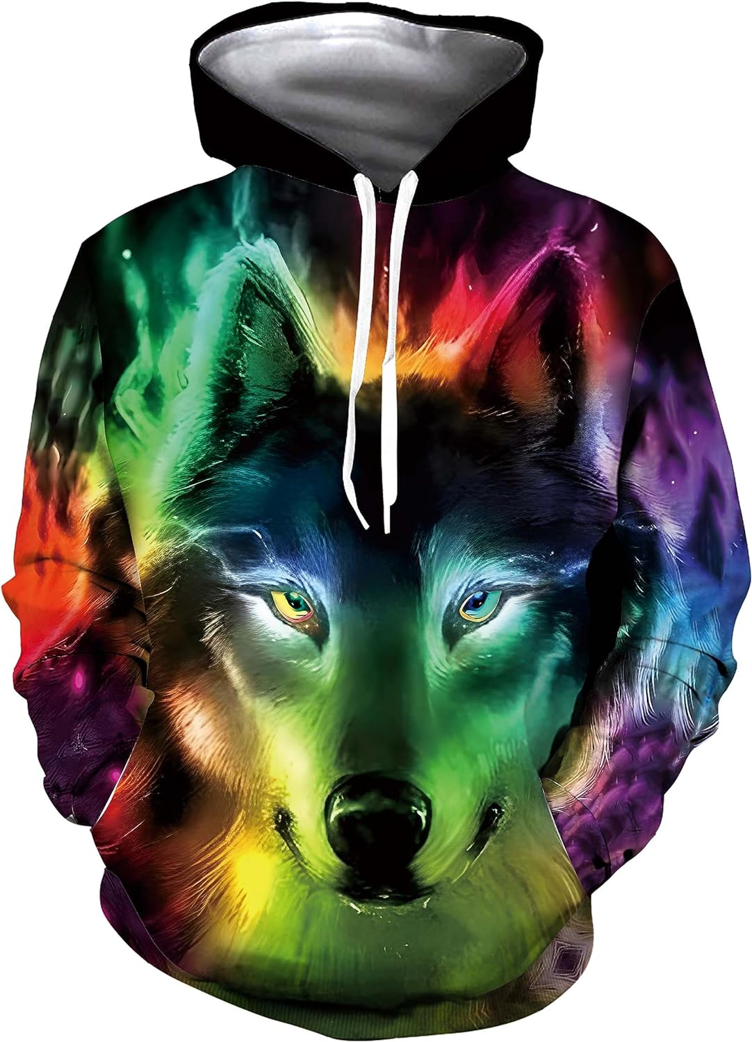 Colorful Wolf