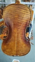 Handmade 4/4 Red Antique Stradivari Violin Solid Spruce Maple Back Premium Musical Instrument