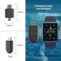 Boîtier d'interconnexion double connecteur CarPlay filaire vers sans fil AX1800 USB Type-C