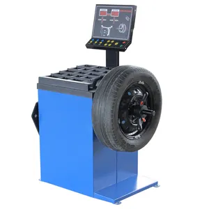 Tfautenf автомобиля обучения для балансировки колес WB-650/автомобильных шин оборудование для обслуживания и ремонта/балансировки дисковых деталей