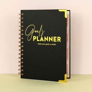 Custom Print Logo 2025 <b>A5</b> Spiral Hardcover 369 Pages Goal Life <b>Diary</b> Planner Notebook Gift Box - Product Image 4