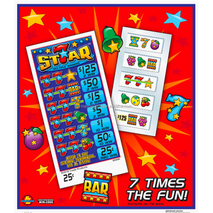 Cartes de visite personnalisées à cinq fenêtres avec impression de billets à déchirer, papier cartonné couché - Product Image 5