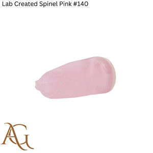 Espinela Cultivada en Laboratorio, Espinela Rosa Creada en Laboratorio # 140 bolas de piedras preciosas sintéticas en bruto, materia prima simulada creada por fusión de llama - Product Image 2