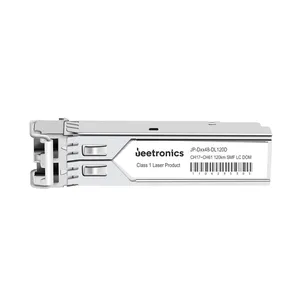 מכירה חמה צד שלישי SFP 2.5Gbps DWDM CH17~CH61 SMF 120KM דופלקס LC סיבים אופטיים Mux מודול