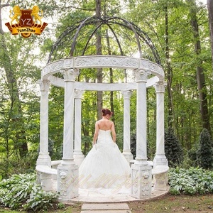 <span class=keywords><strong>Gazebo</strong></span> Cưới Ngoài Trời Gian Hàng Thủ Công Bằng Đá Hy Lạp Maiden Lady Điêu Khắc Hoàng Hôn Đá Cẩm Thạch Đỏ <span class=keywords><strong>Gazebo</strong></span> - Product Image 3