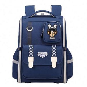 Sac à dos scolaire tendance pour filles, motif chaton mignon, sac à dos de jour kawaii pour l'école primaire, sac à dos pour enfants - Product Image 4