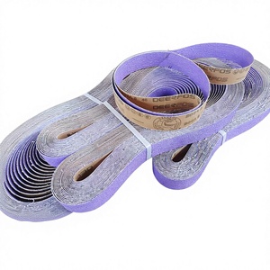 Banda de Lija Abrasiva P40 P80 de 50*1435mm, <span class=keywords><strong>BORA</strong></span> 8, Zirconia Púrpura, para Pulir y Limpiar - Product Image 2