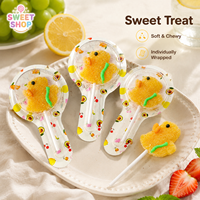 Bonbons gélifiés en gros personnalisés aux saveurs de fruits, formes variées, en vrac, enrobés de sucre, multicolores, 10g, qualité alimentaire
