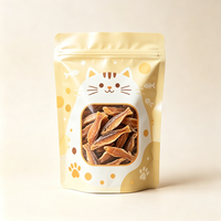 Sacs d'emballage pour aliments pour animaux de compagnie, fabricant d'emballages souples, pochettes personnalisées imprimées pour aliments pour animaux, sachets à fond plat