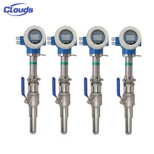 Débitmètre magnétique pour eaux usées Emag de style insertion de nuages débitmètre électromagnétique enfichable alimenté par batterie - Product Image 3