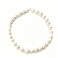 Collier de perles d'eau douce baroques Edison, perles irrégulières de couleurs mélangées, perles véritables en vrac, chaîne de perles, bijoux en gros
