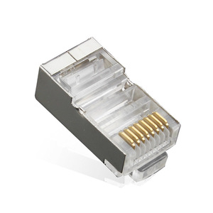 Conector de Red RJ45 ITLY 8P8C, Enchapado en Oro, de Bronce Fosforoso, Sin Blindaje, para Cable Cat5e - Product Image 2