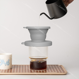 ที่กรองกาแฟแบบกรวยซิลิโคน ใช้ซ้ำได้ ไม่ต้องใช้กระดาษกรอง - Product Image 3