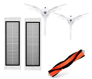 Kit d'accessoires pour aspirateur robot Xiao-<span class=keywords><strong>mi</strong></span> Mijia <span class=keywords><strong>Roborock</strong></span> S50/S51/S55/S6 <span class=keywords><strong>Mi</strong></span>, batterie, filtre, lot de 2, usage domestique - Product Image 5