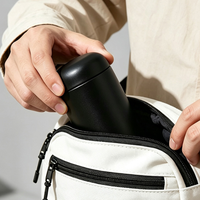 Gobelet isotherme 3-en-1 personnalisé avec logo, en acier inoxydable 304 de 16 oz, à double paroi, anti-fuite, avec 3 couvercles et paille, idéal pour les voyages