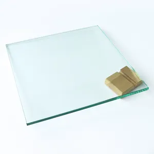 large frameless flat transparent window wall clear tempered float glass prices