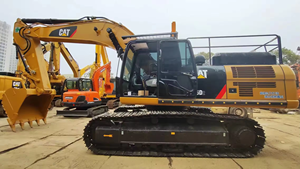 Excavadora de cadenas CAT 336D2 usada, modelo 2022, 100% origen estadounidense, 36 toneladas, cucharón de 1.7m, estabilidad hidráulica, 1 año de garantía, Shanghái - Product Image 3