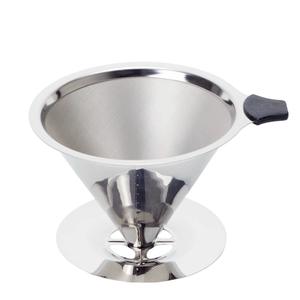 Reusable 316L Stainless Steel Coffee <b>Filter</b> Metal <b>Cone</b> <b>Filter</b> Paperless <b>Filter</b> Dripper - Product Image 4