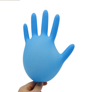 Guanti da esame in Nitrile blu guanti medici senza polvere esame 5 mils - Product Image 2