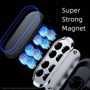 Custom Logo 360 Degree Rotation Adjustable Phone Holder Mobile Phone Mount <b>Magnetic</b> GPS Car Support Stand - Product Image 5