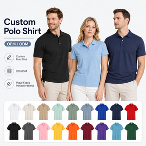 Polo unisexe personnalisé avec logo – Qualité supérieure pour hommes et femmes – Vente en gros – Tenue décontractée professionnelle pour équipes de golf – Plusieurs couleurs – Marque privée OEM - Product Image 1