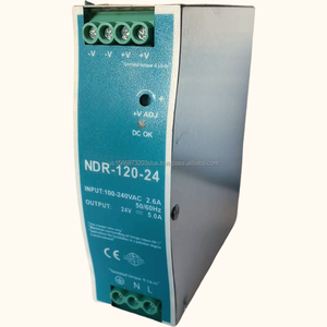 Fuentes de alimentación conmutadas de riel Din de 24 V y 120 vatios, 24 V, 5A, de Metal, 24 Vdc, fuente de alimentación conmutada de CA a CC de 120W - Product Image 3