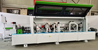 Machine automatique de chantournage et de collage de panneaux à base de bois pour le travail du bois, avec arrondissement des coins et collage de bandes de PVC - Prix