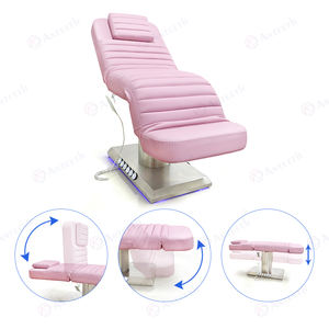 Muebles de Spa de alta calidad, camilla de belleza para pestañas, centro de belleza, tratamiento de acero inoxidable, cama de masaje moderna - Product Image 6