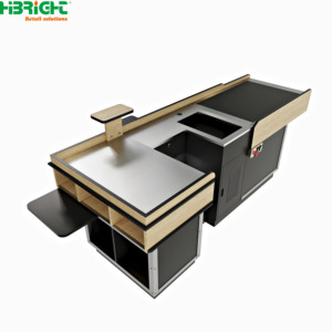 Caja Registradora Eléctrica con Cinta Transportadora, Mostrador de Punto de Venta, Mesa de Pago para Tiendas Minoristas - Product Image 3