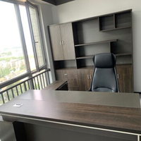 Meubles de bureau OEM, poste de travail, table de direction, ensemble de bureau pour cadre supérieur