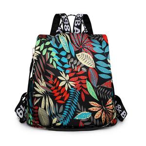 Women's New Arrival Oxford Cloth Waterproof Backpack with Zipper Closure Large Capacity Commuting Casual Bag - Product Image 6